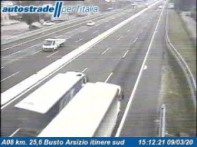 Imagen de vista previa de la cámara web Busto Arsizio - A08 - KM 25,6